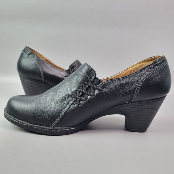 Eurosoft by Sofft Womens Taja Pump Ankle Boot Black Slip On Shoe Size 11 M - Picture 3 of 9